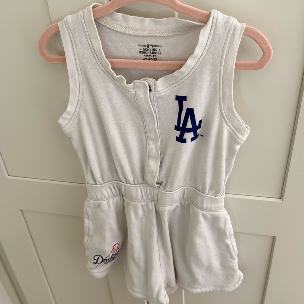 Dodger romper by mlb